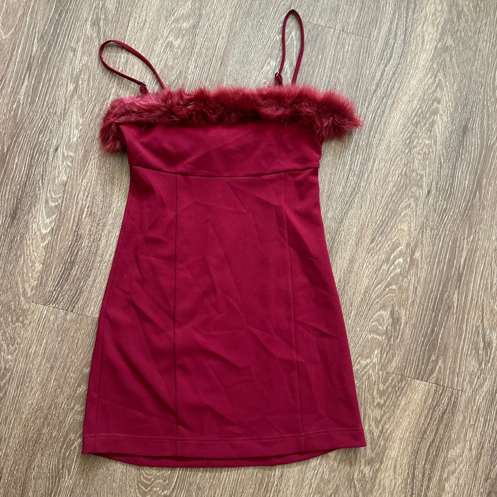Show me your mumu red Mimi dress